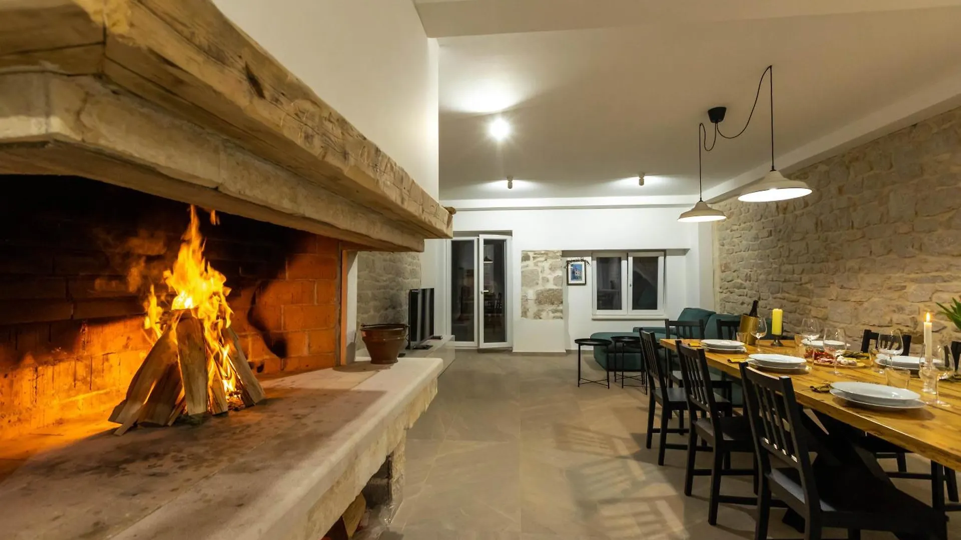 فيلة فيلا Seafront Stone House Sajbel Novigrad